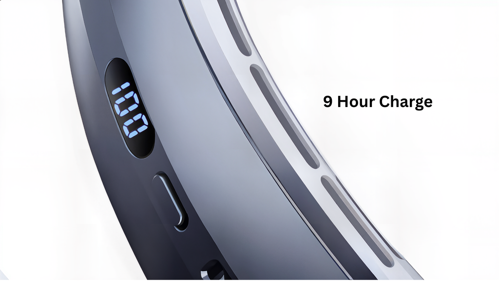 Bladeless Neck Fan - Portable Hands-Free Cooling - USB Rechargeable