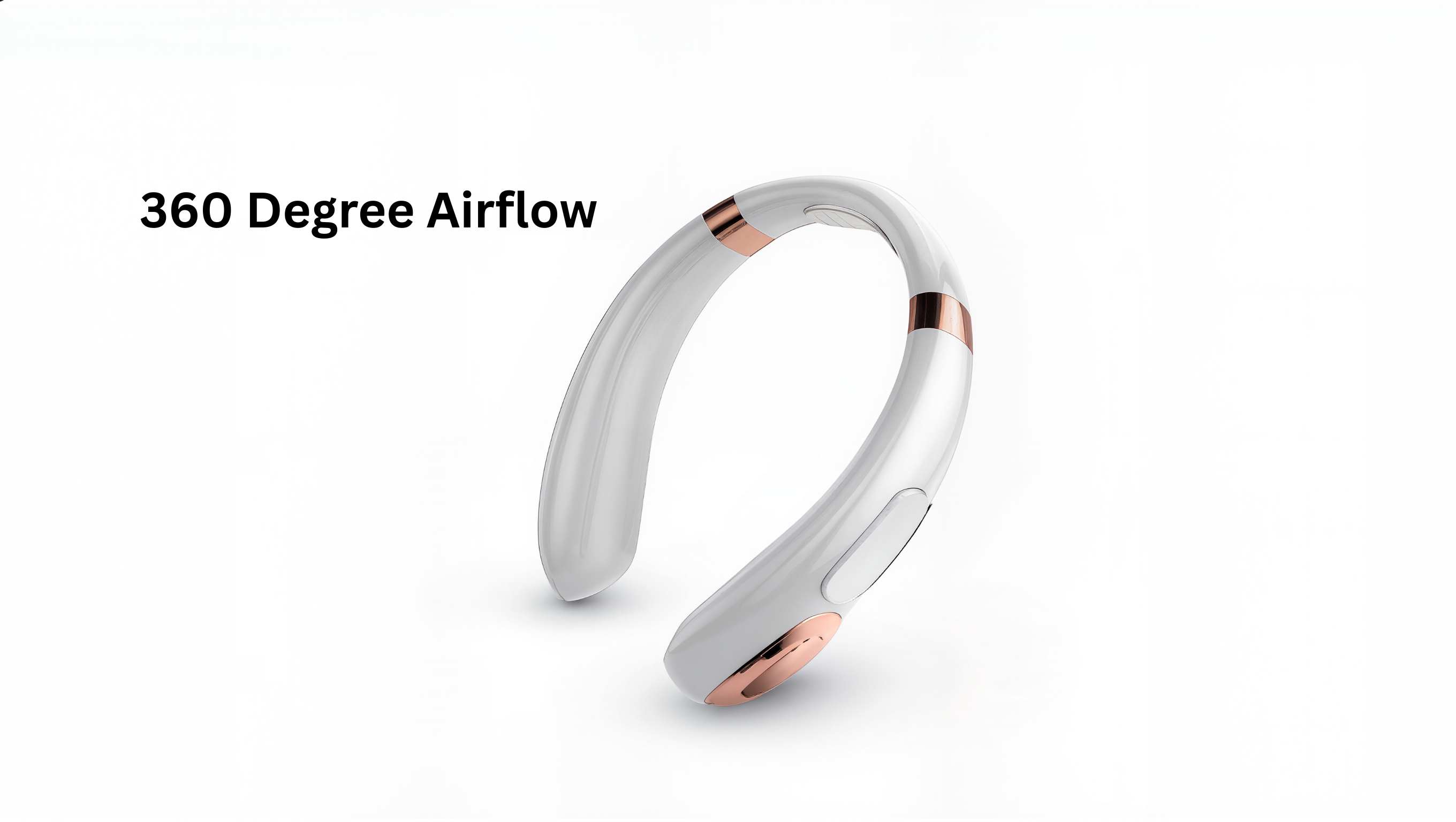 Premium Cooling Neck Fan - 4000mAh Bladeless with Cooling Plate Technology