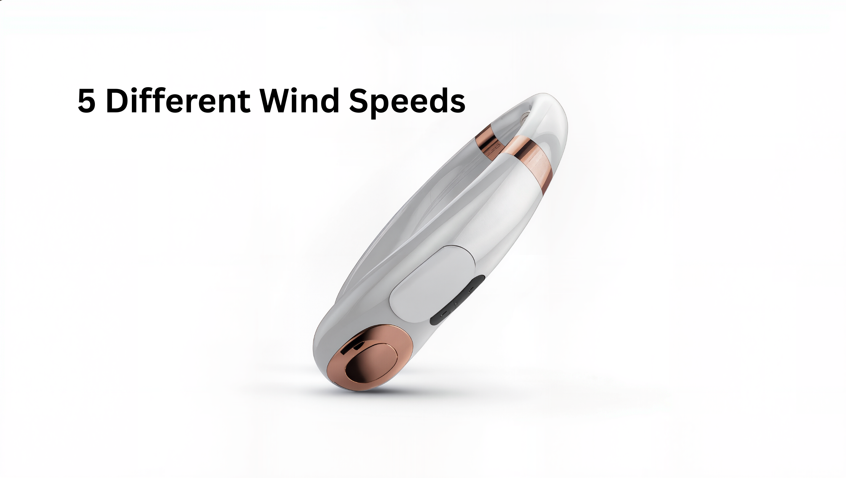 Premium Cooling Neck Fan - 4000mAh Bladeless with Cooling Plate Technology