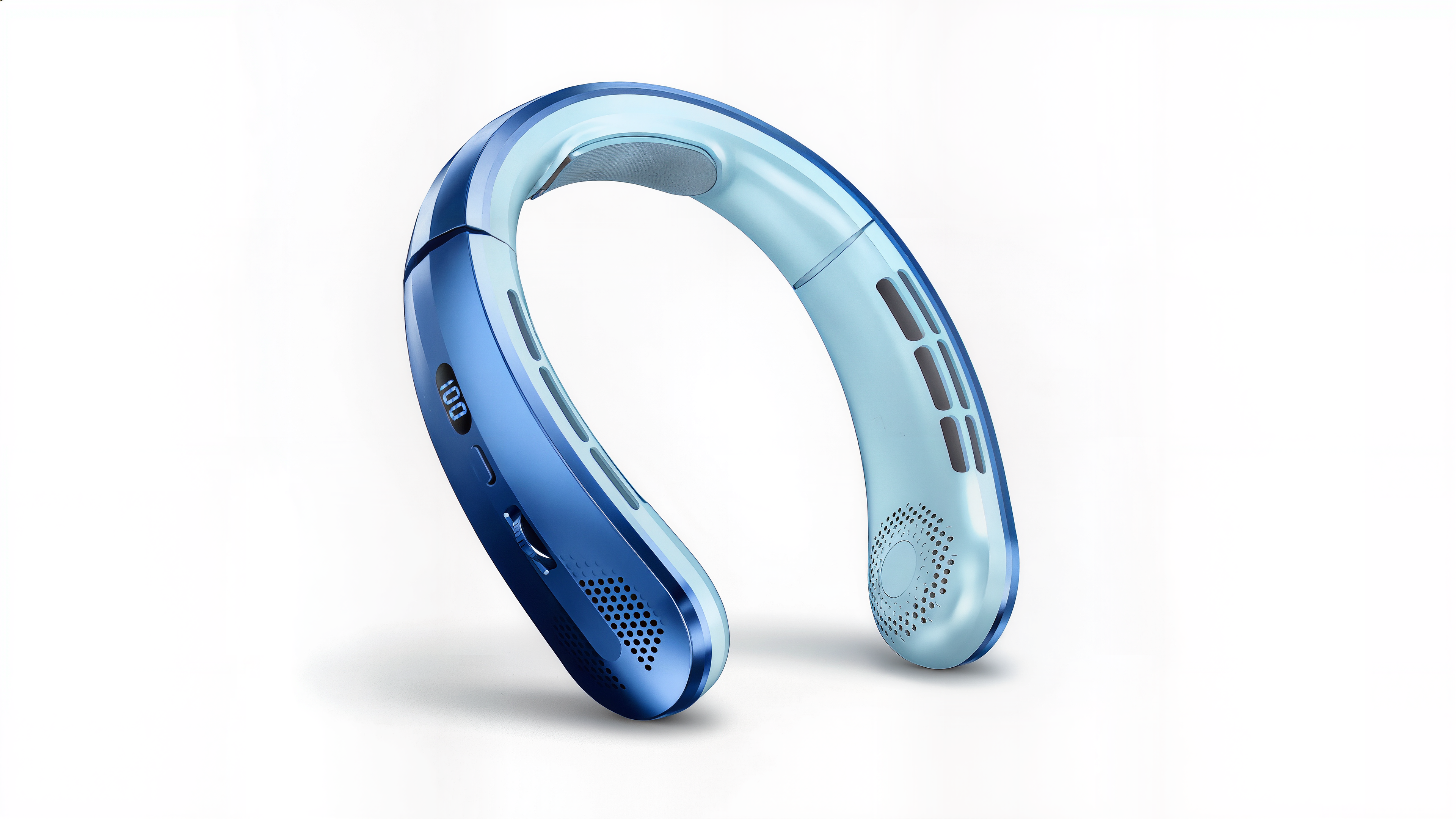 Bladeless Neck Fan - Portable Hands-Free Cooling - USB Rechargeable